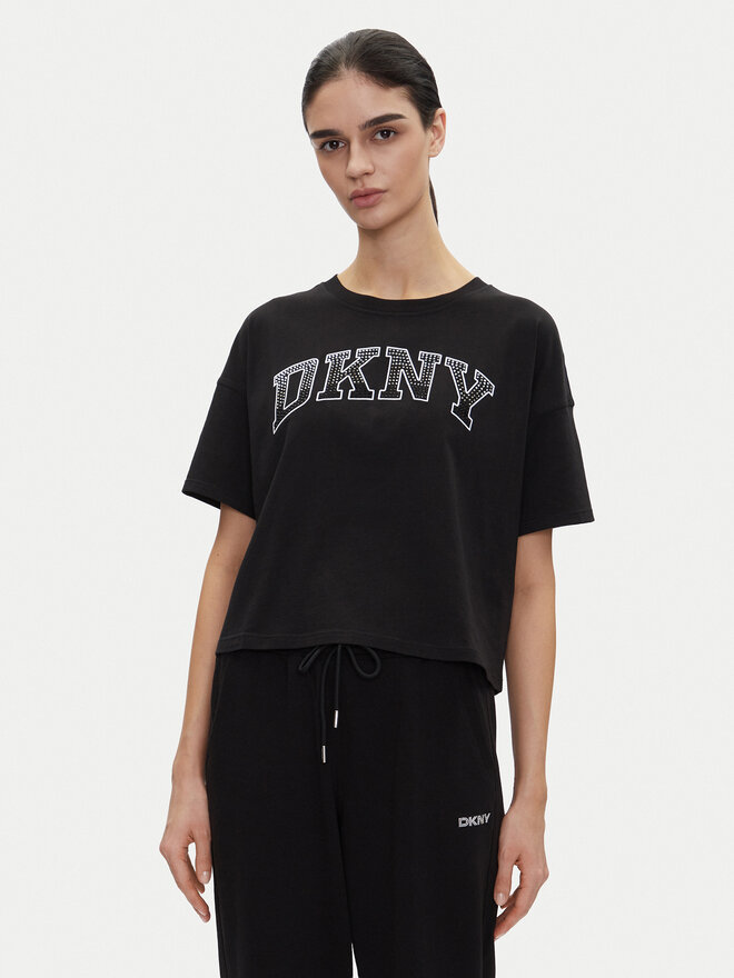 DKNY Sport DKNY Sport T-Shirt DP5T1223 Μαύρο Regular Fit
