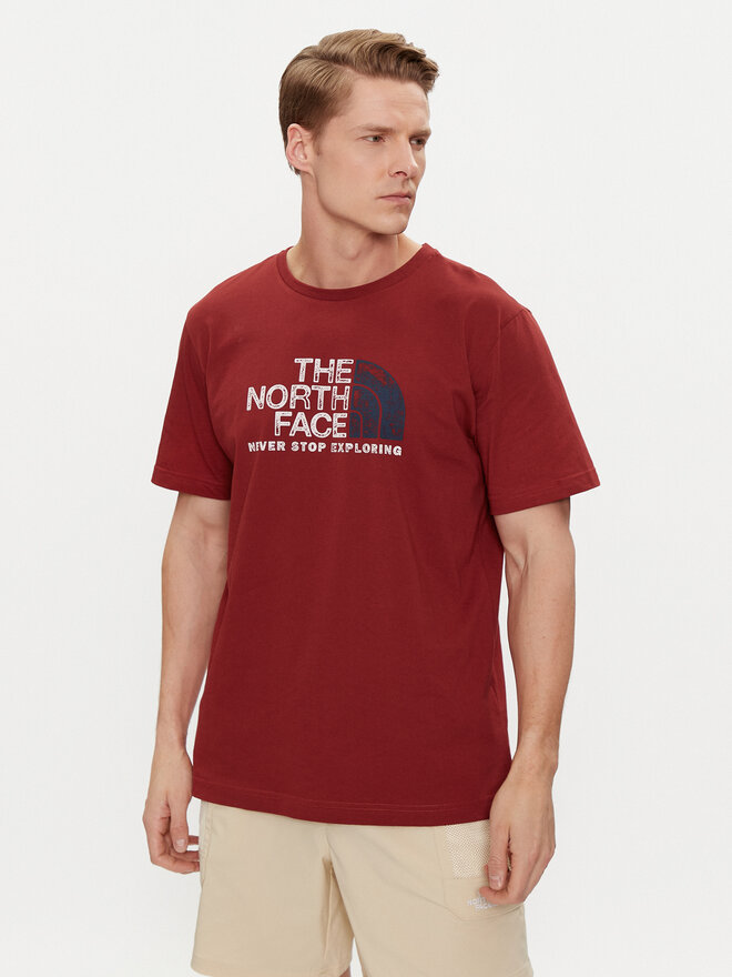 The North Face The North Face Póló Rust 2 NF0A87NW Piros Regular Fit