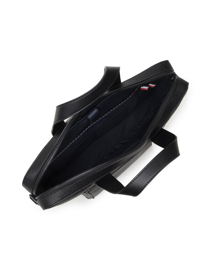 Tommy Hilfiger Nešiojamo kompiuterio krepšys Tommy Hilfiger Th Central Computer Bag AM0AM10274 Juoda