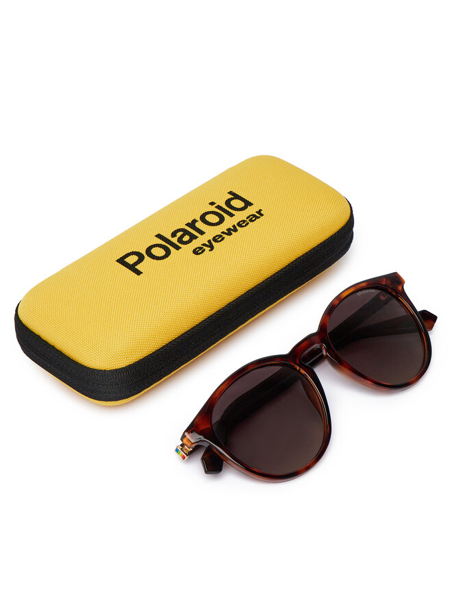 Polaroid Okulary przeciwsłoneczne Polaroid PLD 6098/S Brązowy