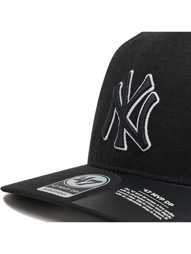 47 Brand Czapka z daszkiem 47 Brand New York Yankees Cold Zone '47 B-CLZOE17WBP-BKB Czarny