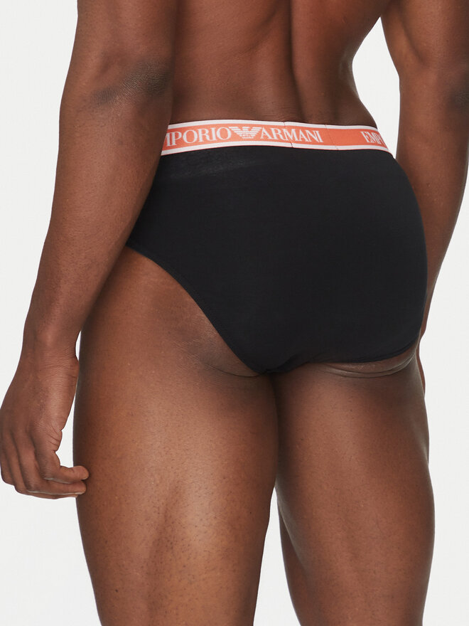 Emporio Armani Underwear Emporio Armani Underwear Σετ σλιπ 3 τμχ. EM000258 AF10779 MC061 Μαύρο