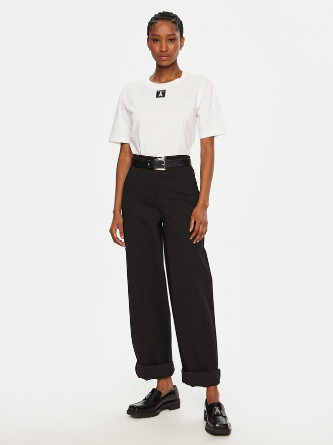 Patrizia Pepe Patrizia Pepe Camiseta 8M1612/J089-W103 Blanco Regular Fit