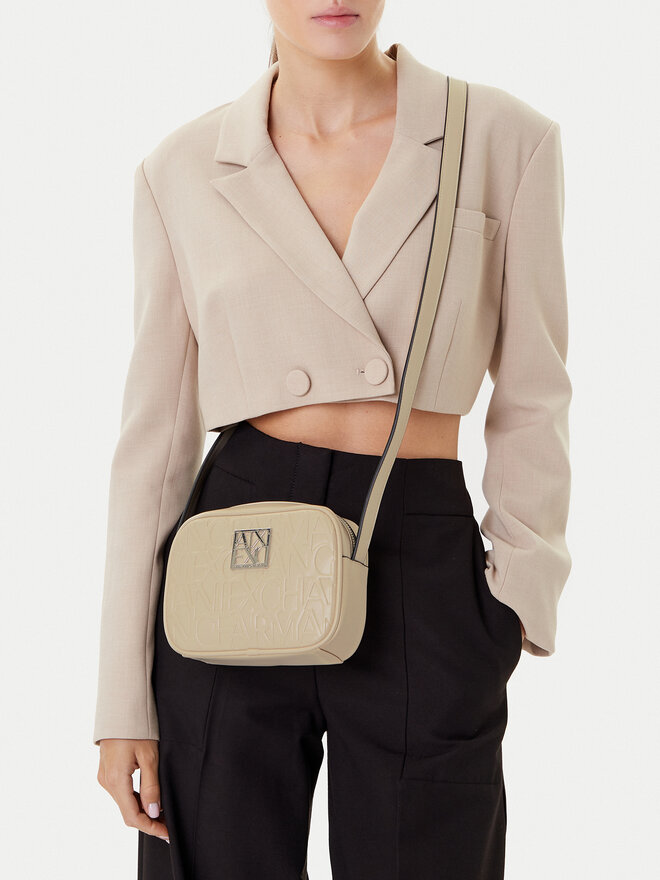 Armani Exchange Kabelka Armani Exchange 942733 CC793 U1092 Béžová