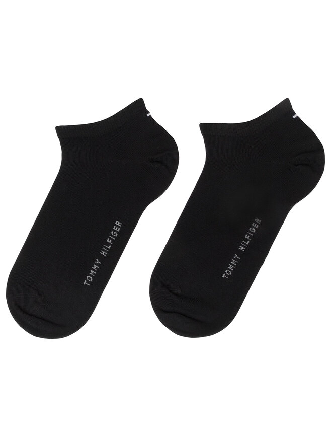 Tommy Hilfiger Set di 2 paia di calzini corti da uomo Tommy Hilfiger 342023001 Nero