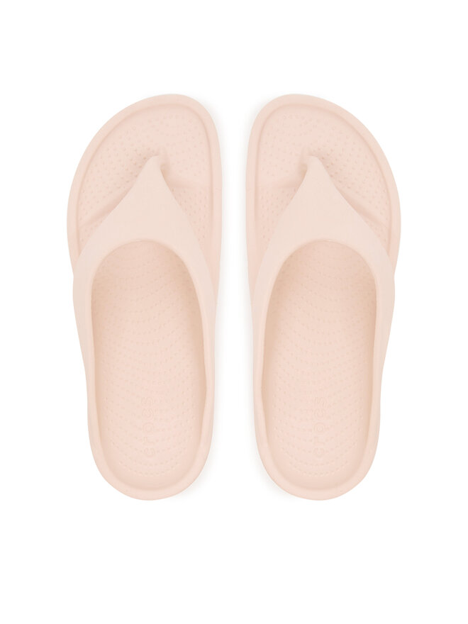 Crocs Zehentrenner Crocs Mellow Flip 211100 Beige