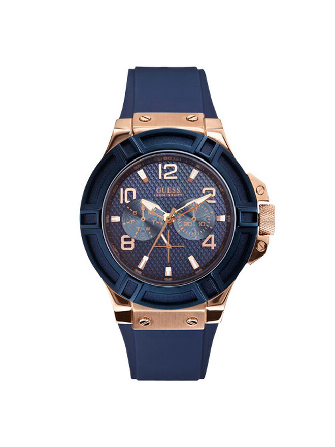 Guess Uhr Guess Rigor W0247G3 Dunkelblau