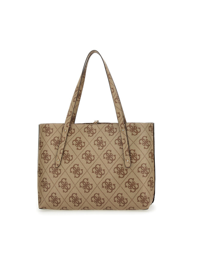 Handtasche Guess Eco Brenton (EBO) HWEBO8 39023 Beige | eschuhe.de