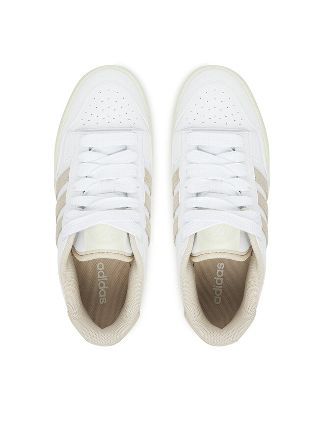 adidas Încălțăminte pentru baschet adidas Rapid Court Low JR3162 Alb