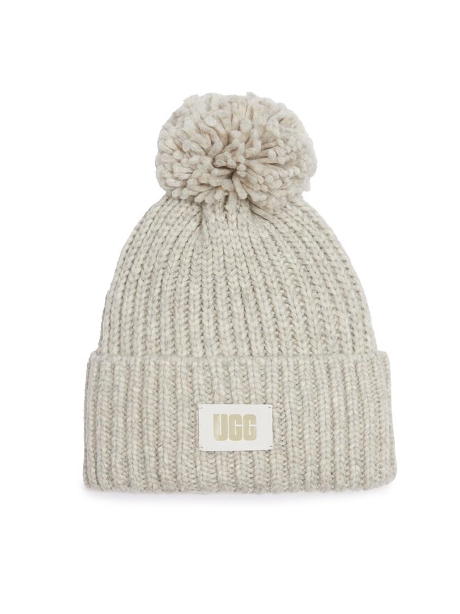 Ugg Set Schal und Mütze Ugg W Knit Beanie W Pom And Scarf 21883 Grau