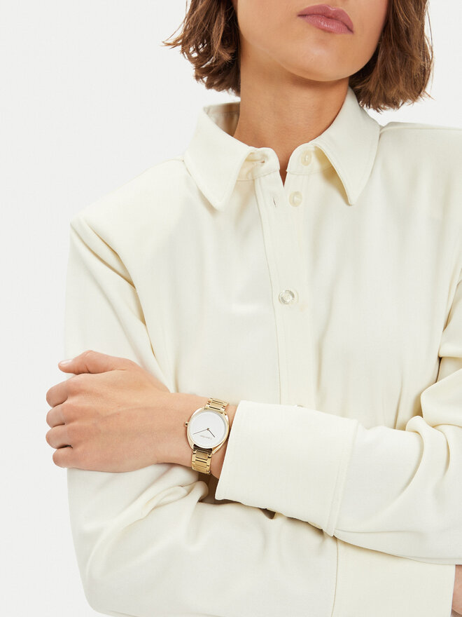 Calvin Klein Часовник Calvin Klein 25200276 Златист