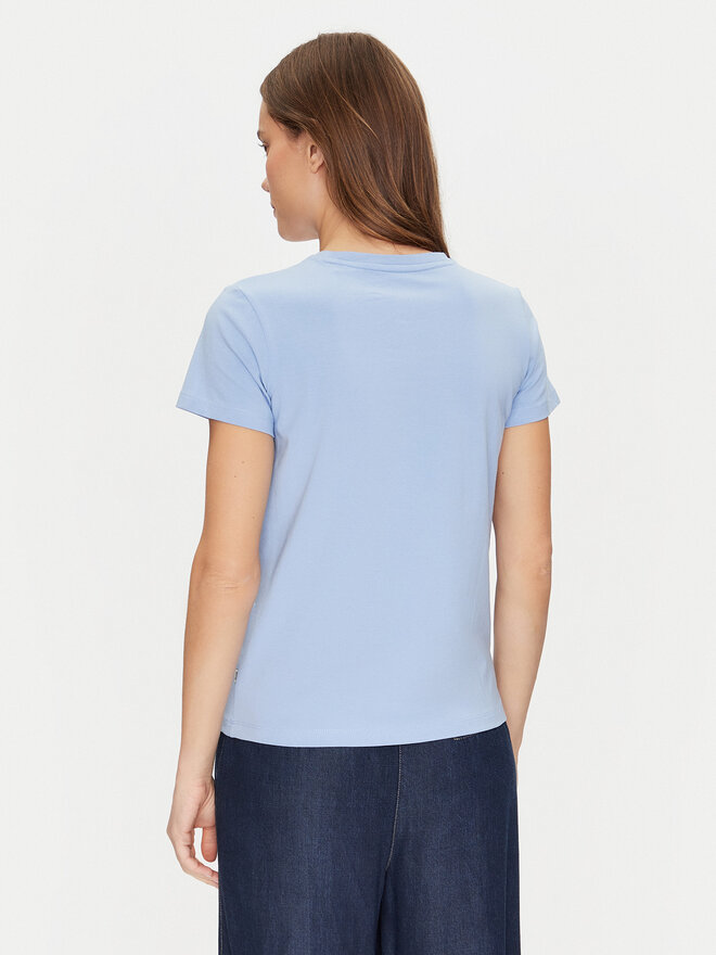 Guess Jeans Guess Jeans Marškinėliai W5RI54 J1314 Mėlyna Regular Fit