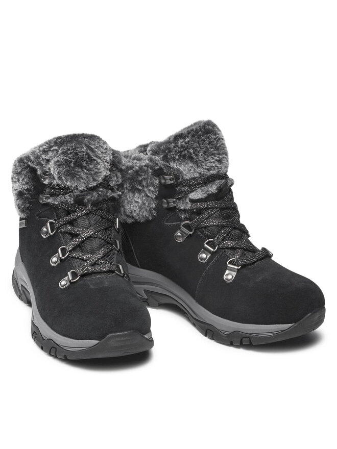 Skechers Боти Skechers Falls Finest 167178/BLK Черен