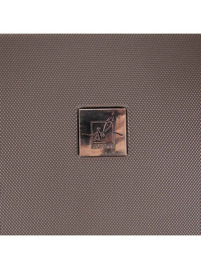 Semi Line Valigia grande Semi Line T5673-4 Marrone