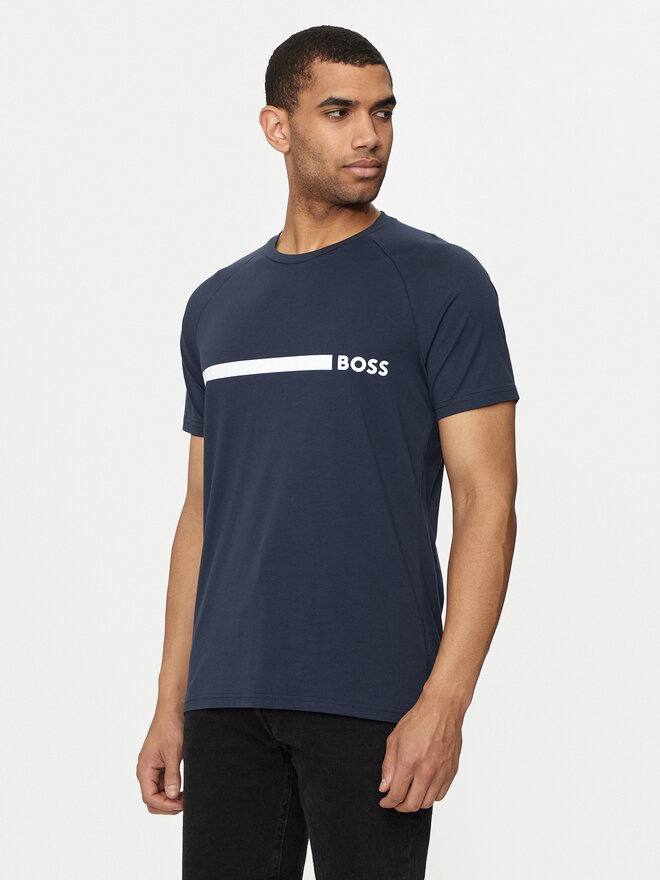 BOSS Boss T-Shirt 50517970 Dunkelblau Slim Fit