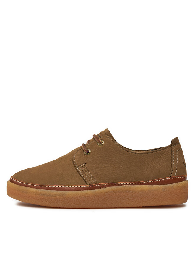 Clarks Półbuty Clarks Clarkwood Low 26176868 Brązowy