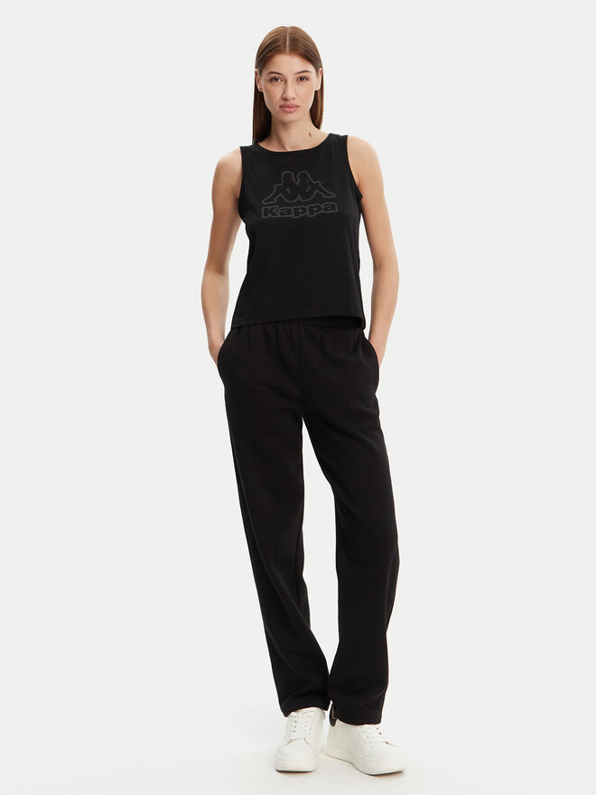 Kappa Kappa Τοπ Logo Gria 382129W Μαύρο Regular Fit