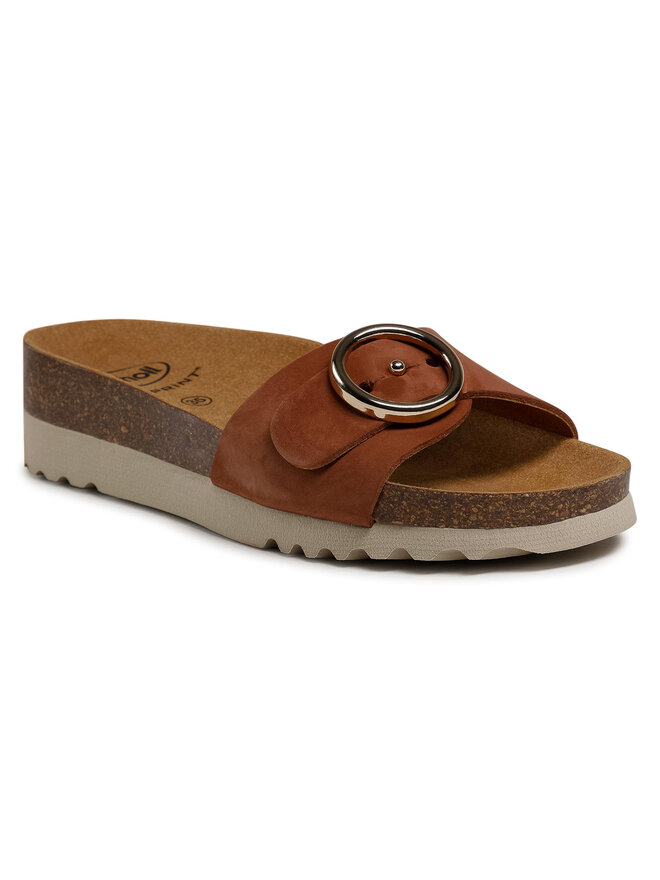 Scholl Παντόφλες Scholl Malibu Mule F29318 1175 350 Καφέ