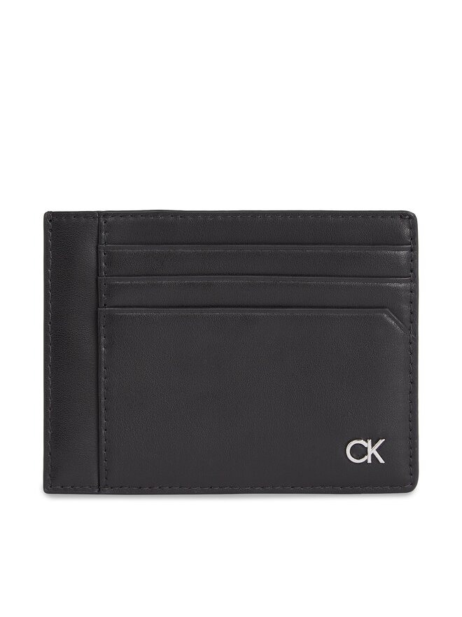 Calvin Klein Velká pánská peněženka Calvin Klein Metal Ck K50K511686 Černá