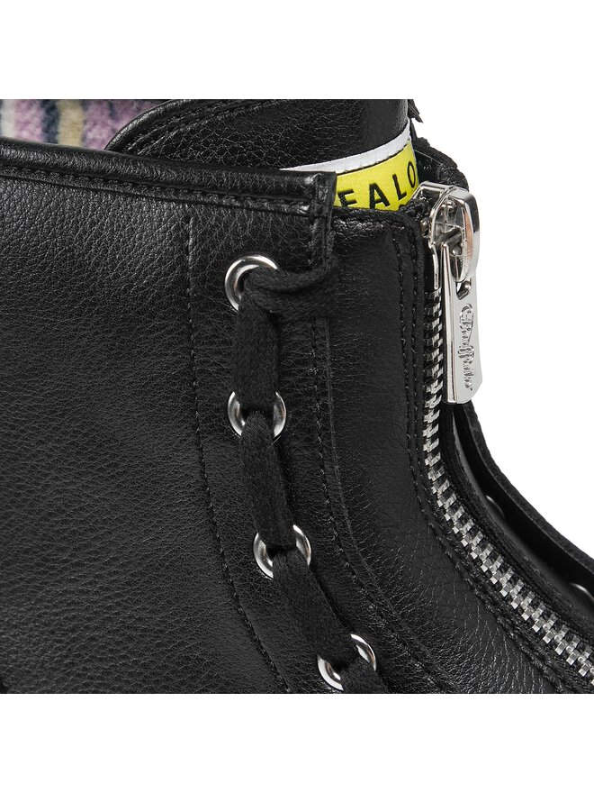 Buffalo Боти Buffalo Aspha Zip 1622070 Черен