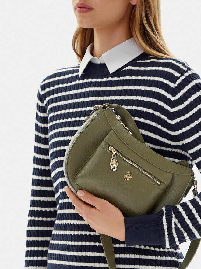 Beverly Hills Polo Club Handtasche Beverly Hills Polo Club C-BHPC-L-017-08 Grün