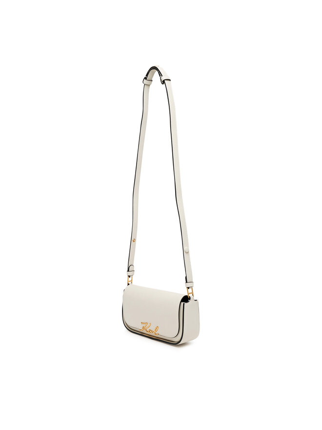 KARL LAGERFELD Ročna torba KARL LAGERFELD A1W30039 Écru