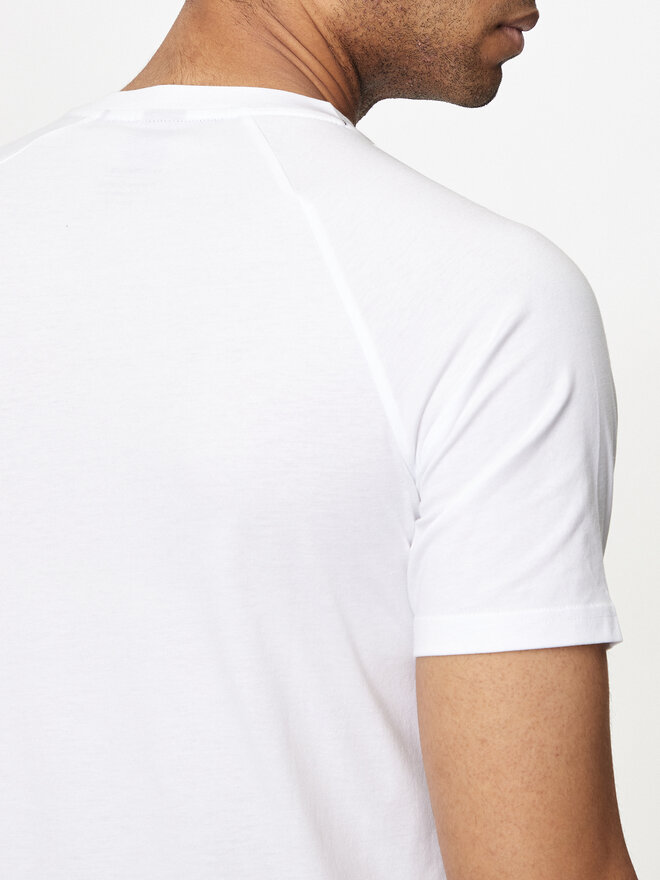 BOSS BOSS Camiseta T-Shirt Rn Slim Fit 50517970 Blanco Slim Fit