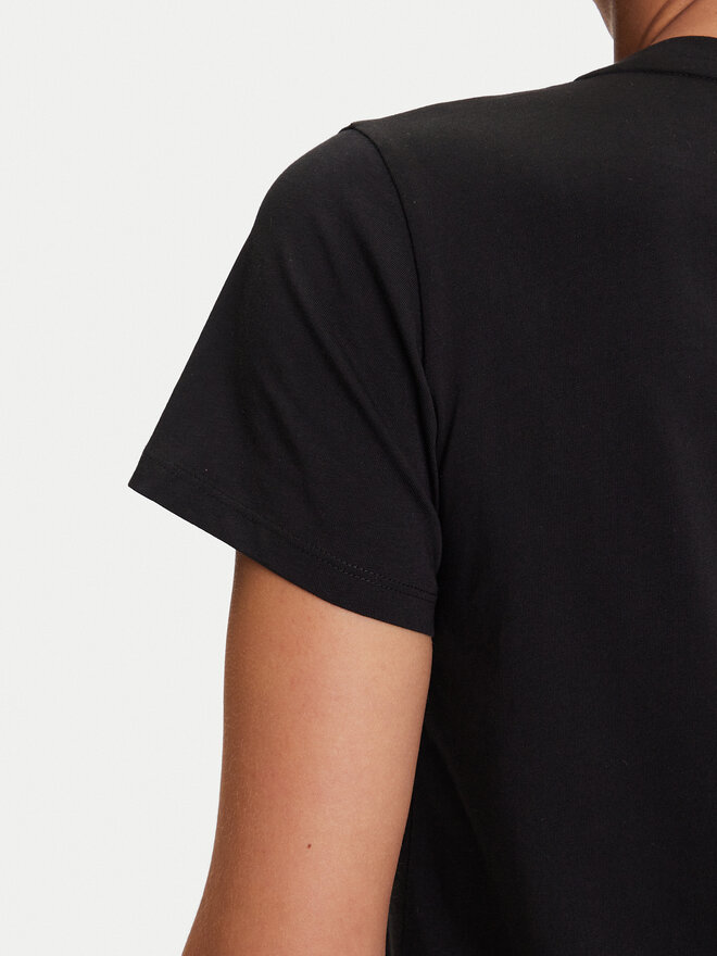 Liu Jo Sport Liu Jo Sport Camiseta TF5162 JS923 Negro Regular Fit