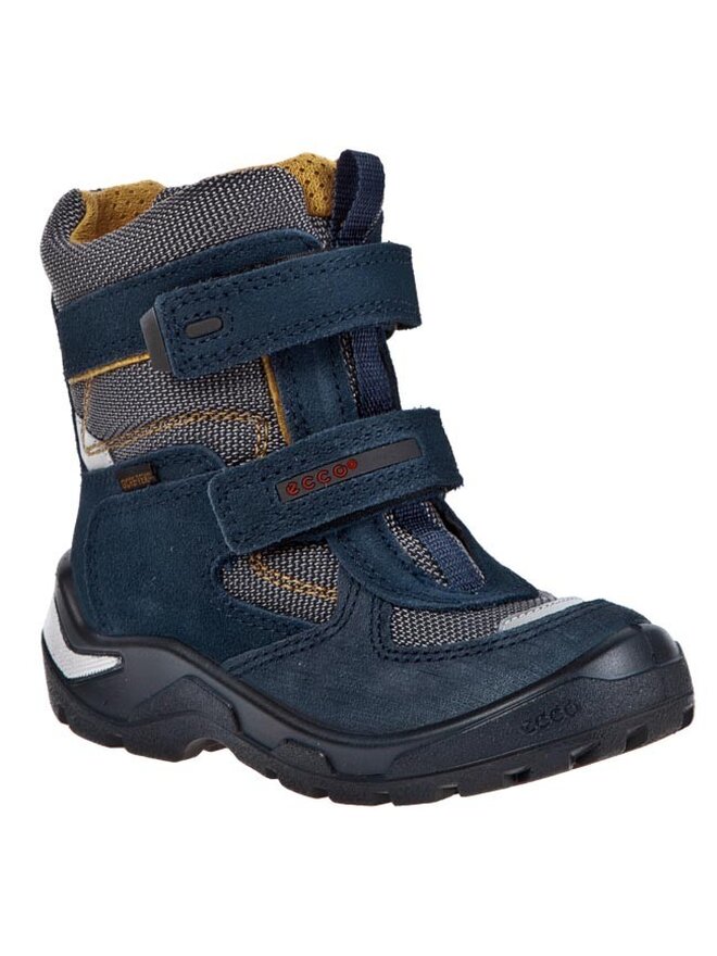 Kozaki ECCO Snowride 75108157631 Niebieski eobuwie .pl