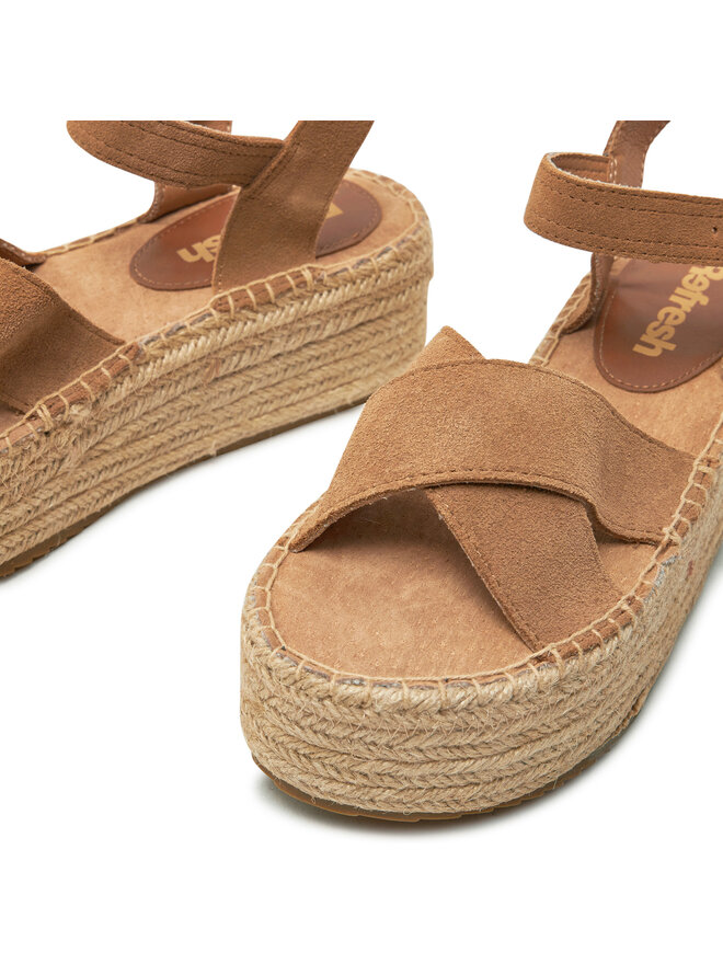 Refresh Espadrilky Refresh 170794 Hnedá