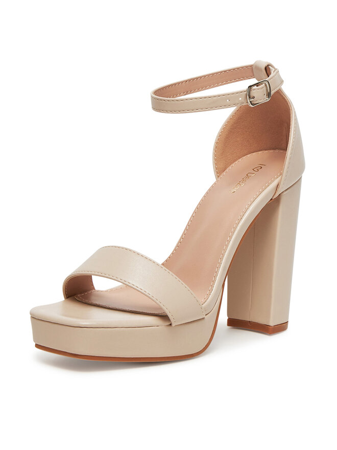 DeeZee Sandali DeeZee LE601-19 Écru