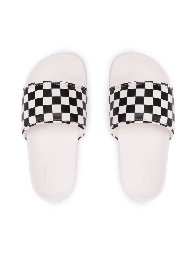 Vans checkerboard slide on deals