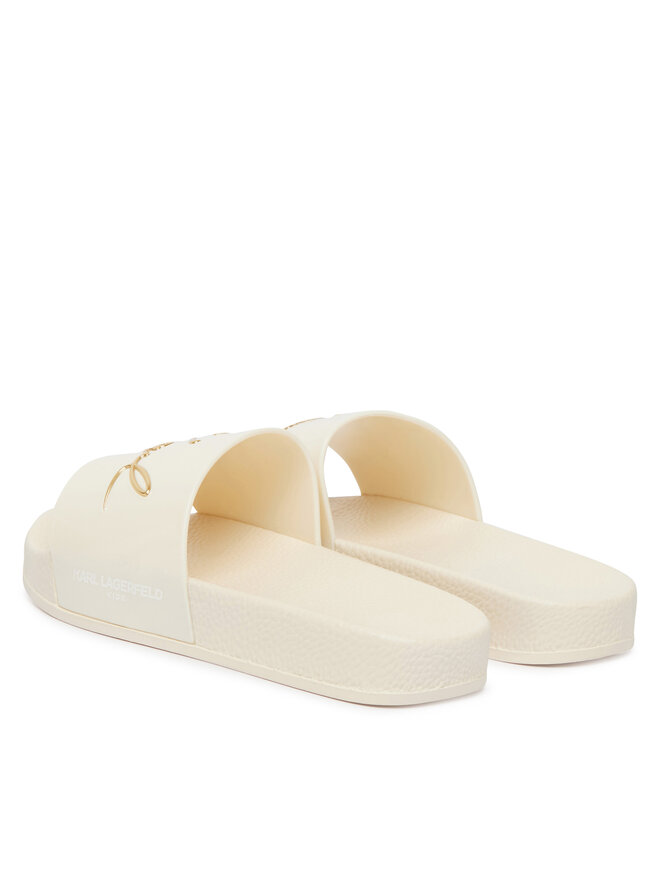 KARL LAGERFELD Pantoletten KARL LAGERFELD Z31174 M Weiß