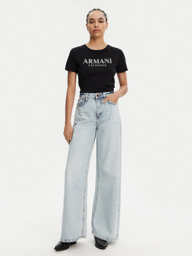 Armani Exchange Armani Exchange T-Shirt XW000387 AF10354 UC001 Μαύρο Regular Fit