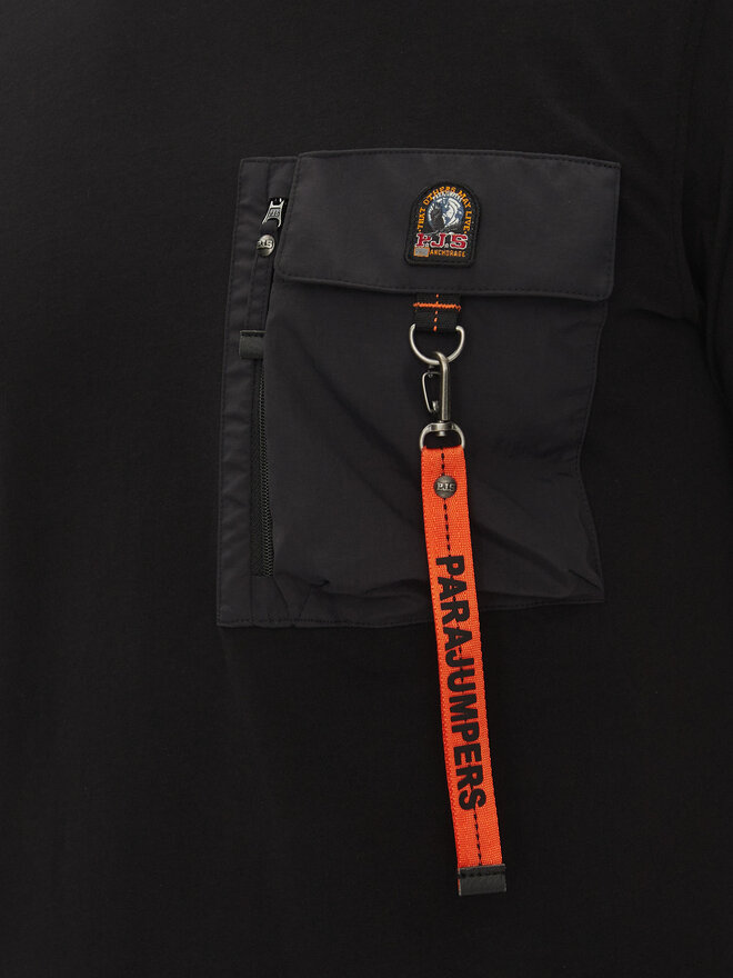 Parajumpers Parajumpers Marškinėliai Mojave 25SMPMTSRE07 Juoda Regular Fit