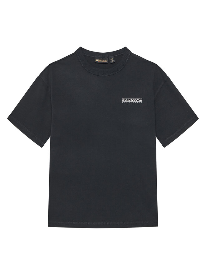 Napapijri Napapijri Marškinėliai S-Ahr NP0A88ZO D Juoda Regular Fit