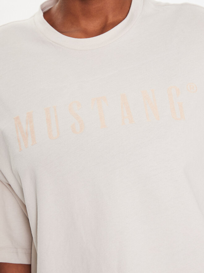 Mustang Mustang T-Shirt Alina 1013378 Grau Regular Fit