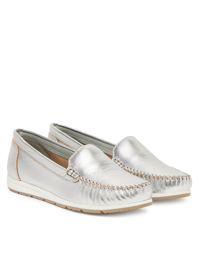 Marco Tozzi Sneakersy Marco Tozzi 2-24600-42 Srebrny