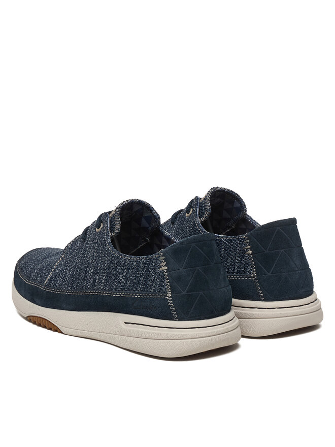 Clarks Туфлі Clarks Easeway Lace 26187413 Cиній