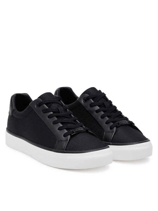 Calvin Klein Sneakersy Calvin Klein Vulc Lace Up - Jacq HW0HW02412 Czarny