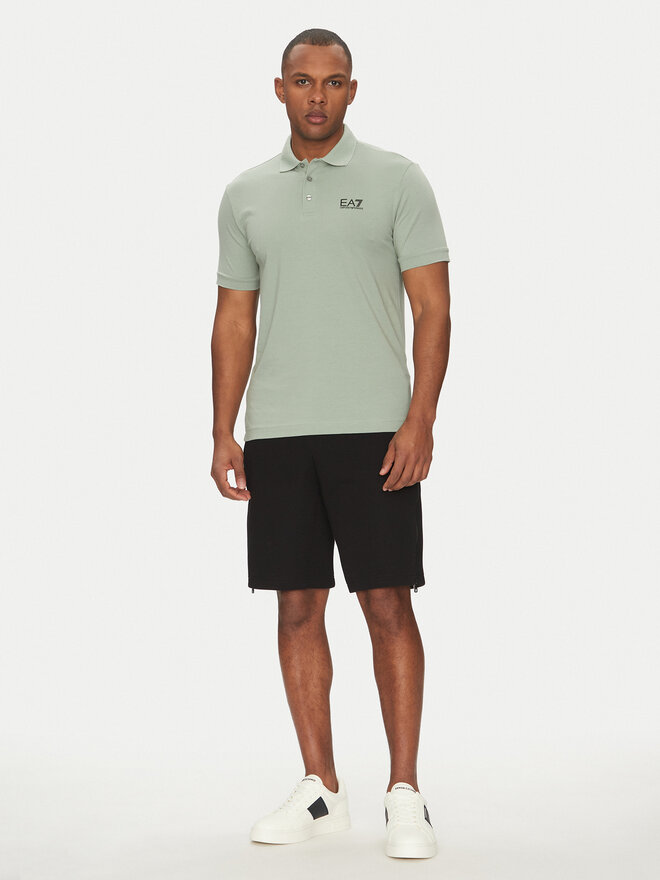 EA7 Emporio Armani EA7 Emporio Armani Поло 8NPF14 PJVQZ U9024 Зелений Regular Fit