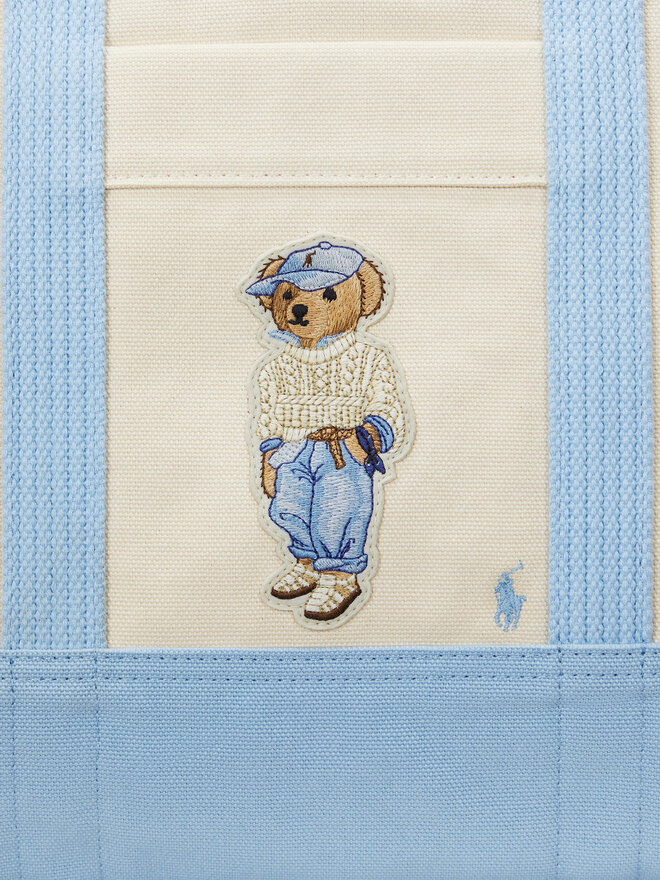 Polo Ralph Lauren Torebka Polo Ralph Lauren 428967715001 Écru