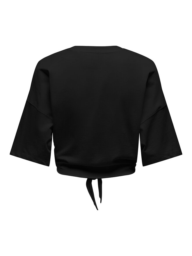 ONLY ONLY T-Shirt Serena 15343356 Μαύρο Regular Fit