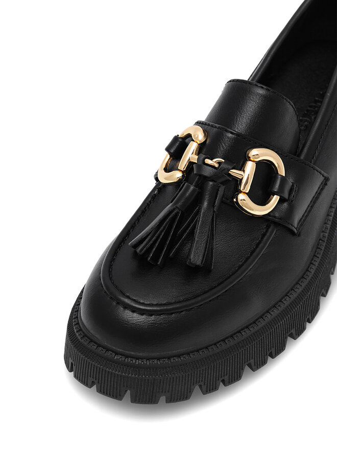 DeeZee Loafersy DeeZee DOIN ALRIGHT WS5875-29 Czarny