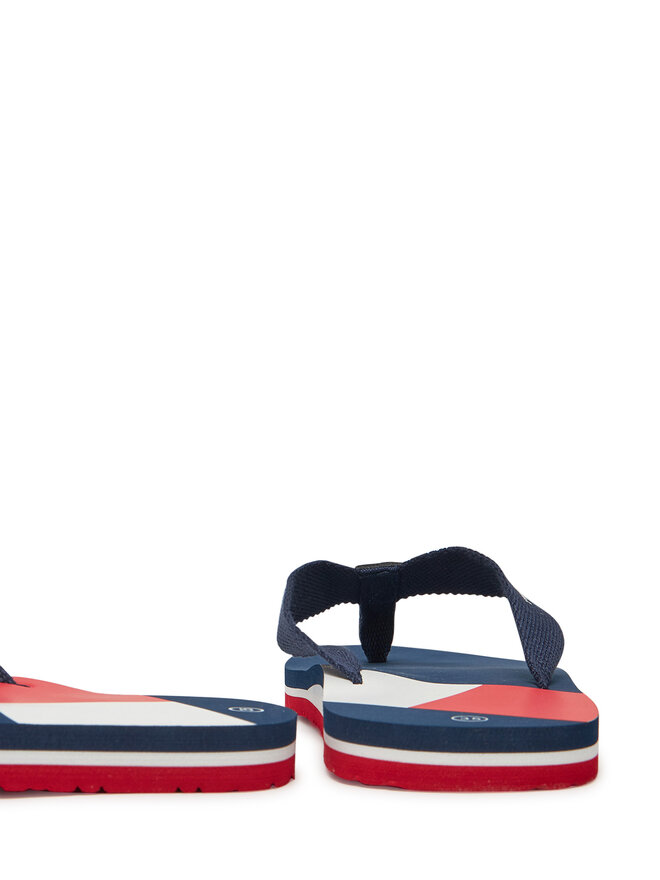 Tommy Hilfiger Zehentrenner Tommy Hilfiger T3X8-33908-0058 S Dunkelblau