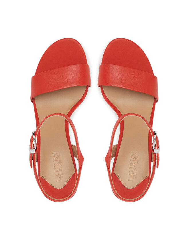 LAUREN RALPH LAUREN Szandál LAUREN RALPH LAUREN 802940727012 Piros