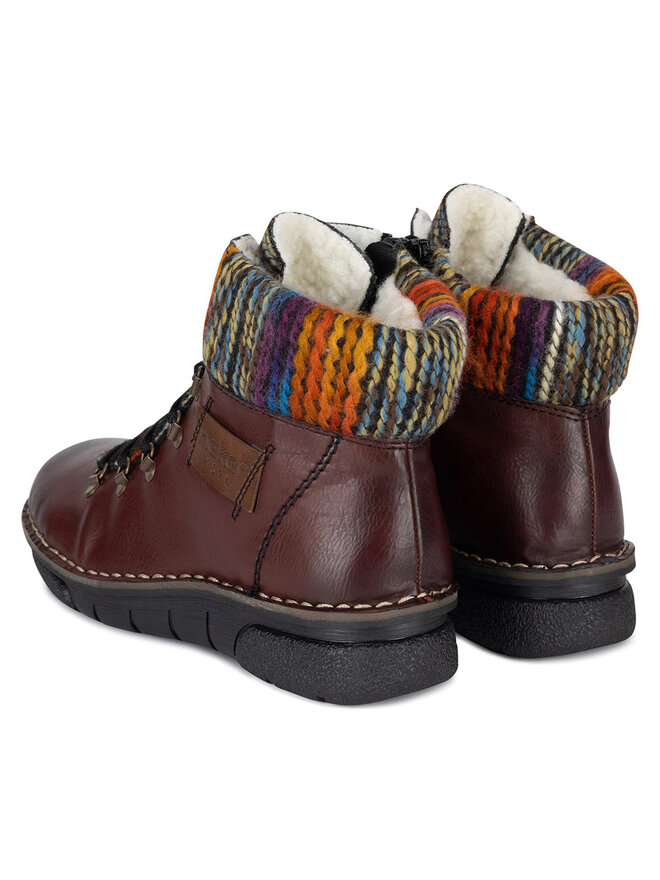 Rieker Botines Rieker 73343-35 Guinda/burdeos