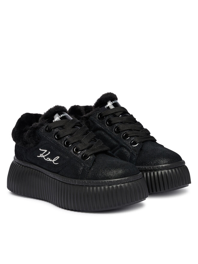 KARL LAGERFELD Sneakers KARL LAGERFELD Kreeper Lo KL42312L Schwarz