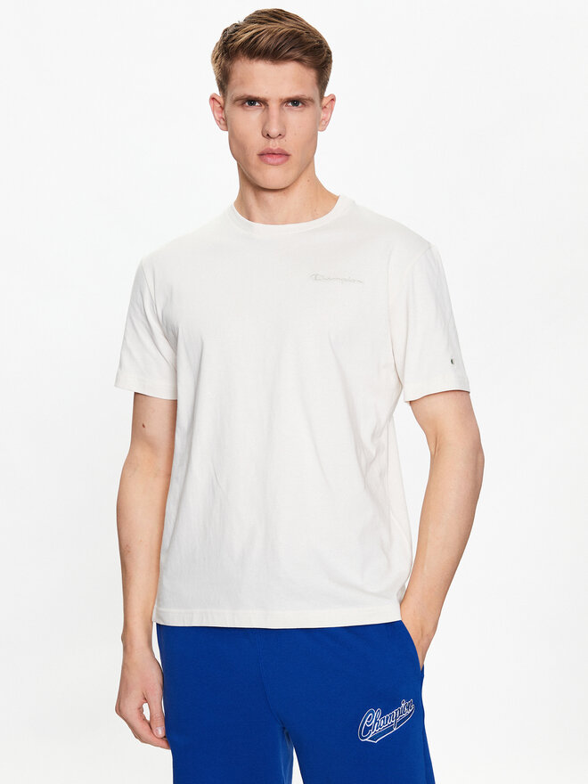 Champion Champion Marškinėliai 218928 Smėlio Regular Fit