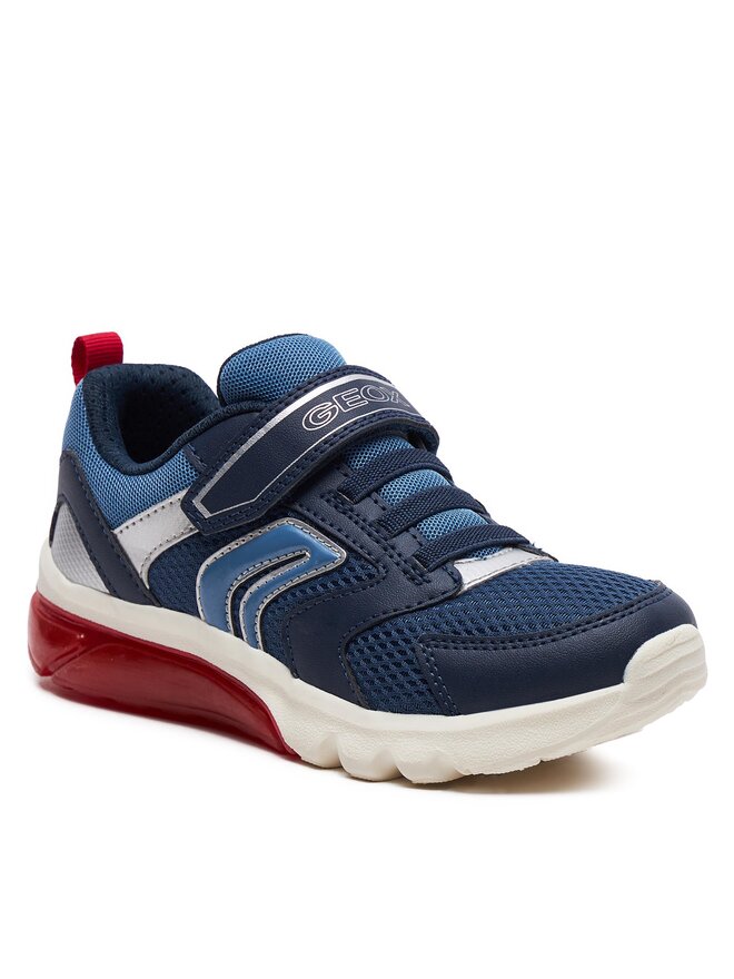 Geox Sneakersy Geox J Ciberdron Boy J45LBC 01454 C0735 D Tmavomodrá